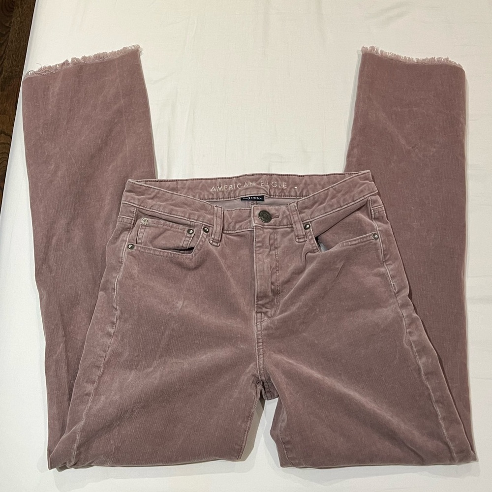American Eagle Size 6 Extra Long Corduroy Jeans